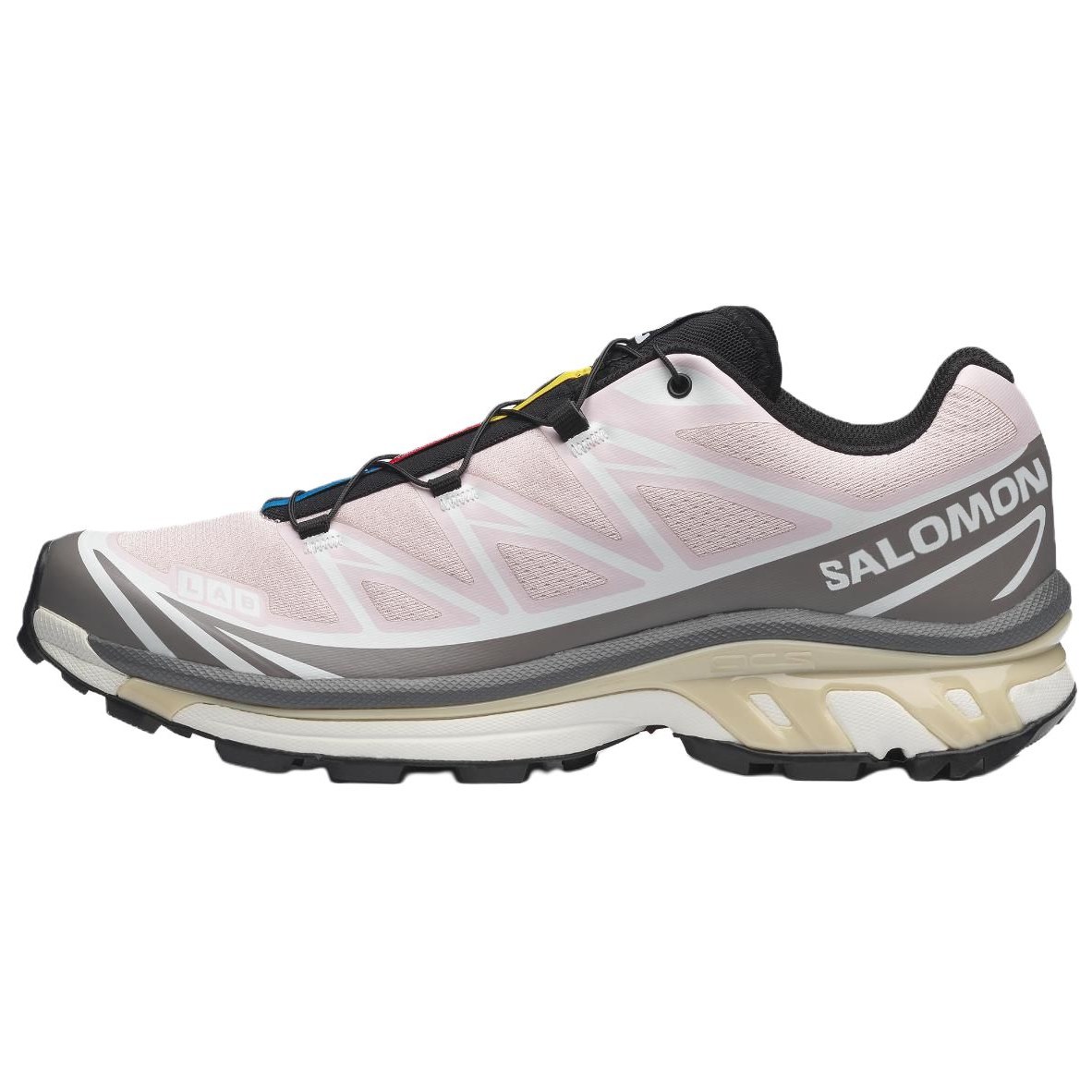 Salomon XT-6 Unisex Lifestyle Shoes – Pink & White