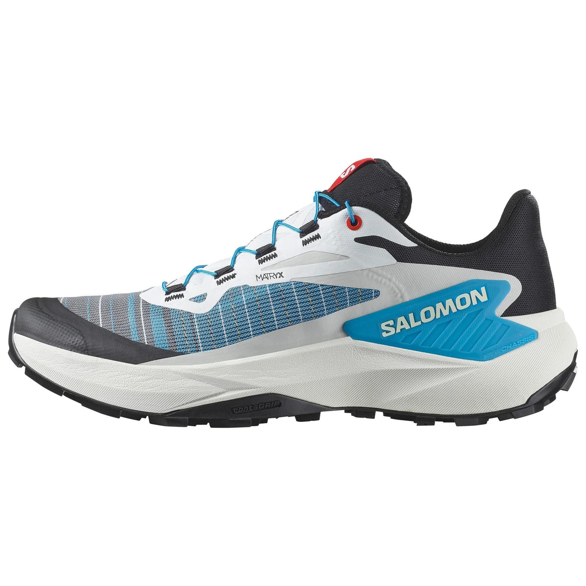 Salomon Genesis Unisex Trail Running Shoes – White & Blue
