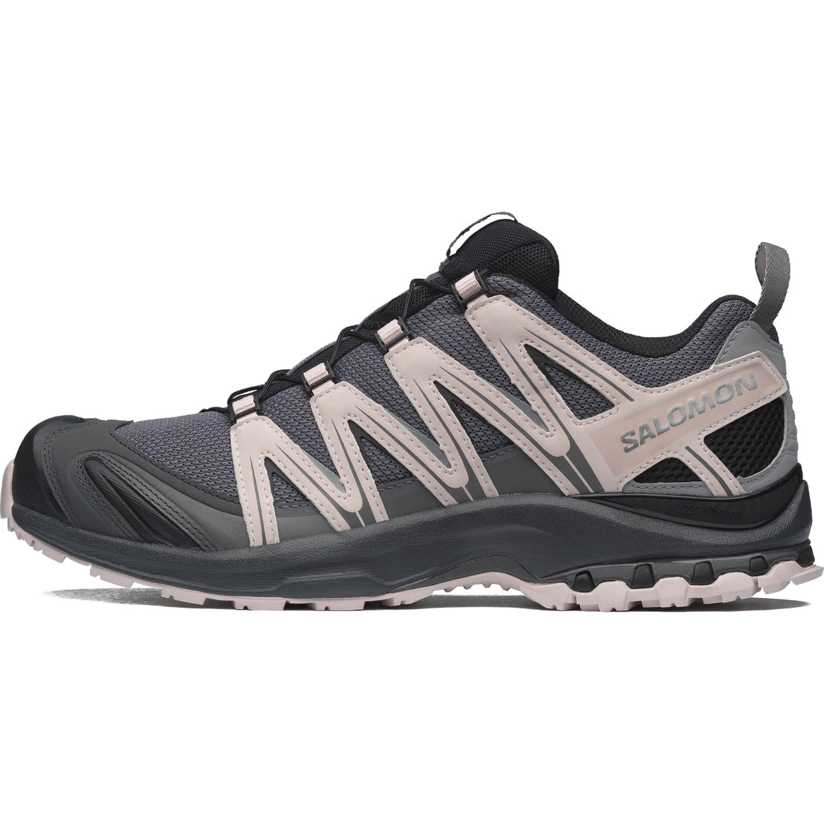 Salomon XA Pro 3D Low-Top Running Shoes — Quiet Purple | Unisex Comfortable Soft Trail Sneakers