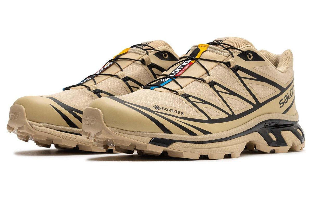 Salomon XT-6 GTX Unisex Waterproof Outdoor Shoes – Khaki