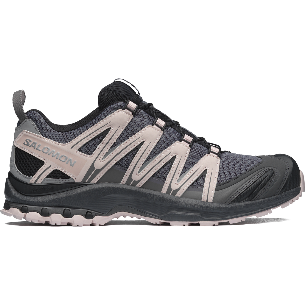 Salomon XA Pro 3D Low-Top Running Shoes — Quiet Purple | Unisex Comfortable Soft Trail Sneakers