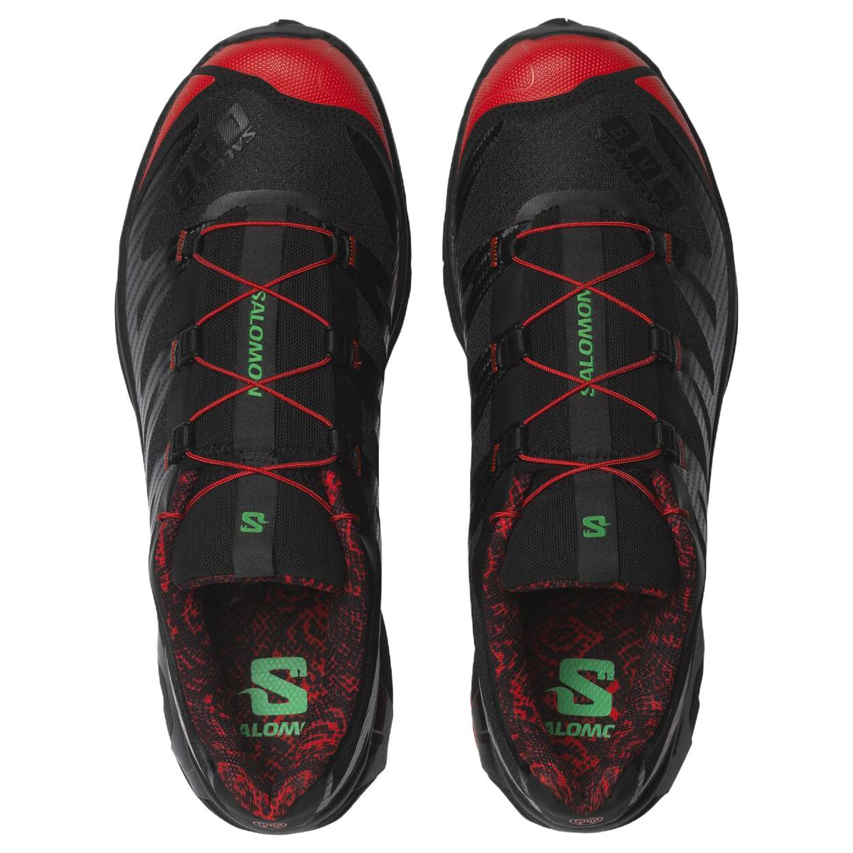 Salomon XT-4 OG Red Viper Unisex Lifestyle Shoes – Black & Red