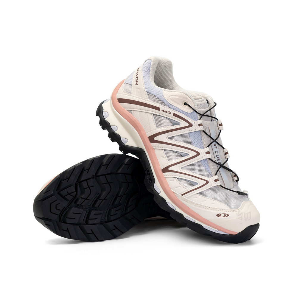 Salomon XT-Quest Unisex Outdoor Shoes – White & Champagne
