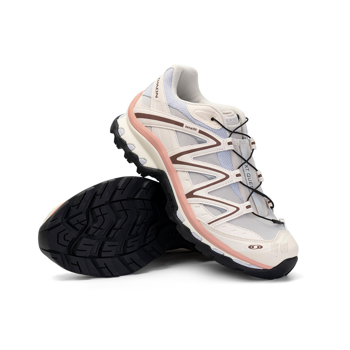 Salomon XT-Quest Unisex Outdoor Shoes – White & Champagne