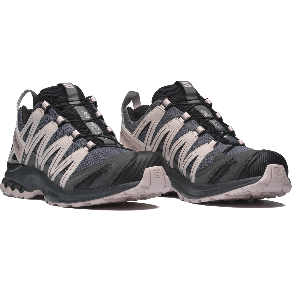 Salomon XA Pro 3D Low-Top Running Shoes — Quiet Purple | Unisex Comfortable Soft Trail Sneakers