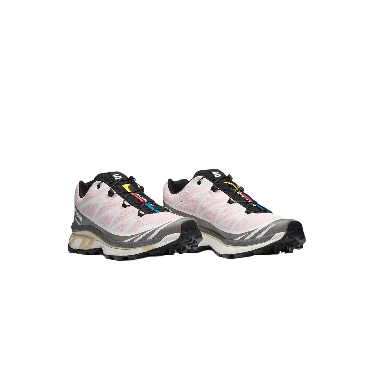 Salomon XT-6 Unisex Lifestyle Shoes – Pink & White