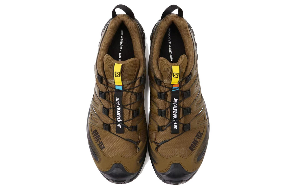 and wander × Salomon XA Pro 3D GTX Low-Top Outdoor Shoes | Unisex GORE-TEX Anti-Slip Trail Sneakers