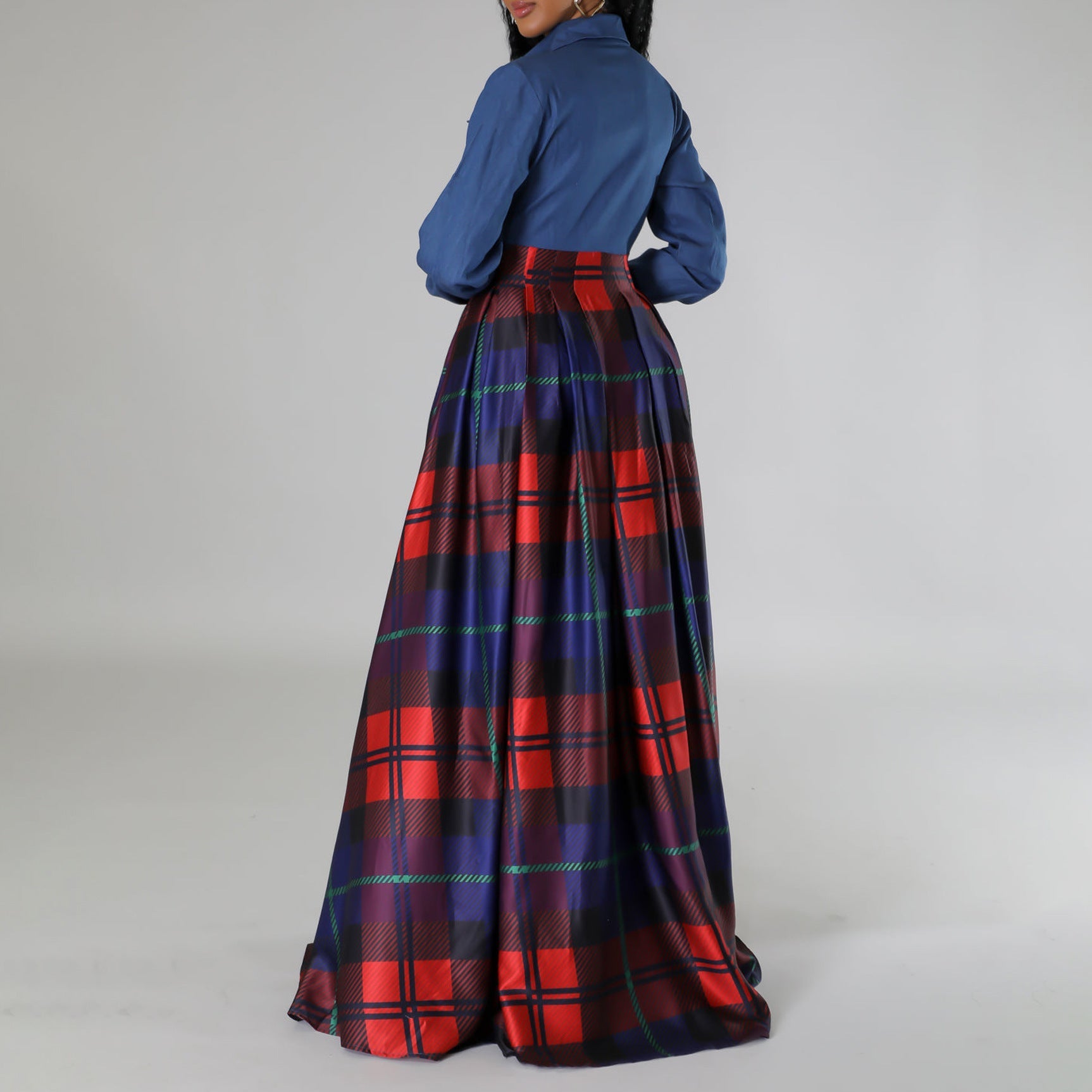 Women Dress Winter Fashion Casual Printing